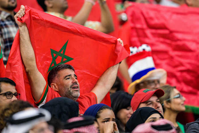 55 mil hinchas de Marruecos hicieron espectacular entrada en semifinal